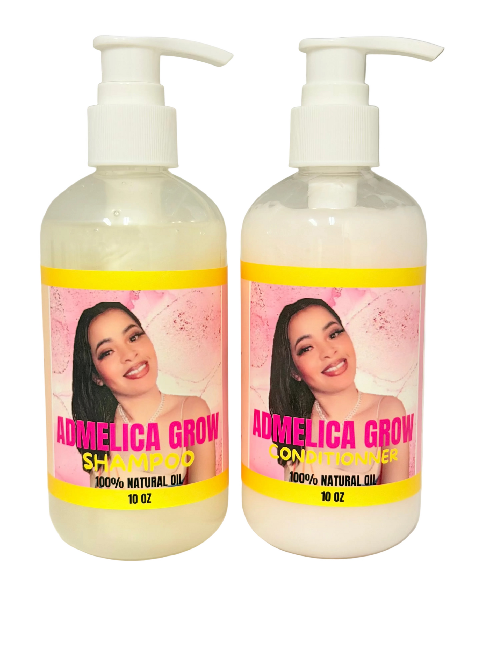 Admelica Hair Grow shampoo Conditioner 10 0Z