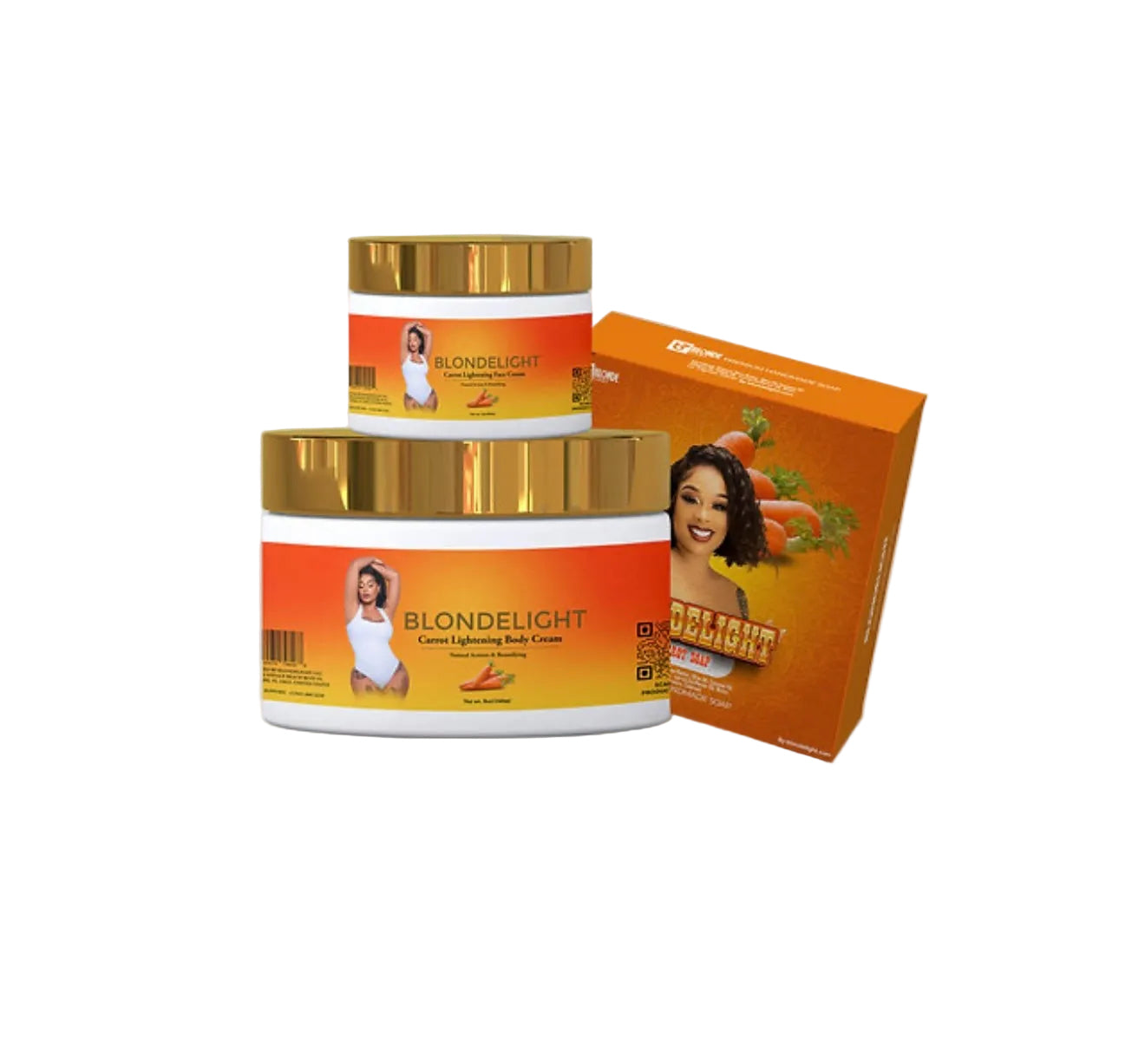 Blondelight Big set carrot